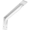 Ekena Millwork Embrey Steel Bracket, White Primer 2"W x 14"D x 5 1/4"H BKTM02X14X05EBPWH - alternate 1